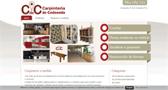 Desktop Screenshot of carpinteriadecodeseda.com